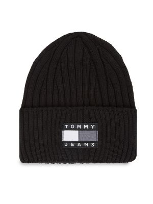 Шапка Tommy Jeans черно