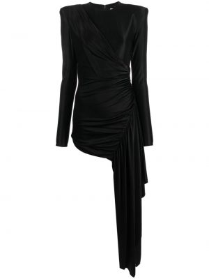 Koktejlové šaty Alexandre Vauthier černé