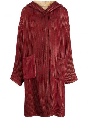Palton cu glugă Uma Wang roșu