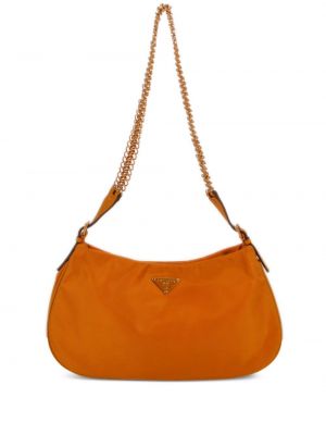Чанта за ръка Prada Pre-owned оранжево