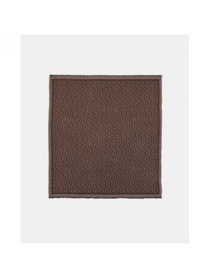 Pañuelo de tejido jacquard Naulover marrón