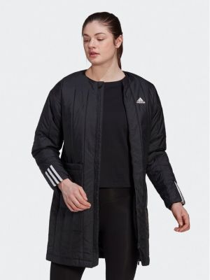 Πουπουλένιο μπουφάν Adidas μαύρο