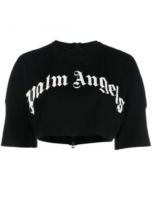 Crop top Palm Angels svart