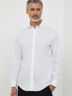 Бавовняна сорочка слім Liu Jo біла
