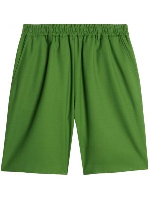 Shorts de sport de motif coeur Ami Paris vert