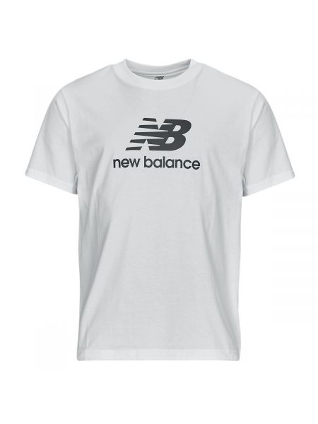Koszulka z krótkim rękawem New Balance biała