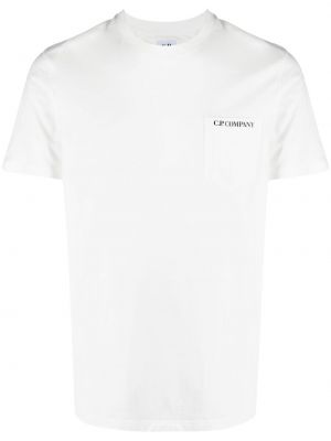 Camiseta con bolsillos C.p. Company blanco