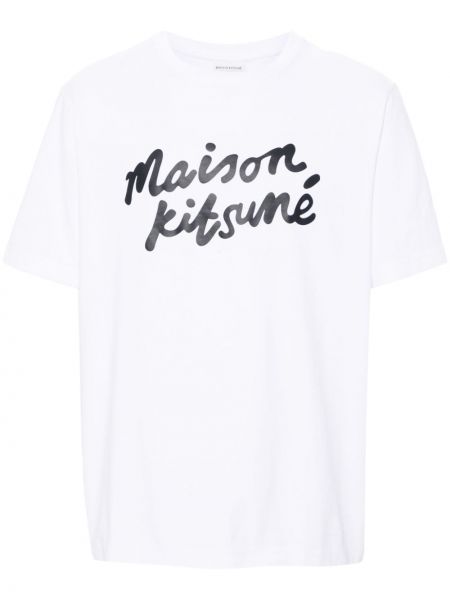Βαμβακερή μπλούζα Maison Kitsuné