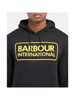 Bluza z kapturem Barbour czarna