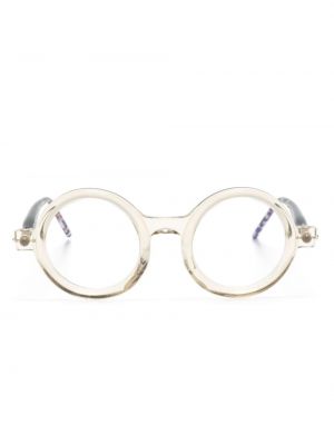 Průsvitné brýle Kuboraum béžové