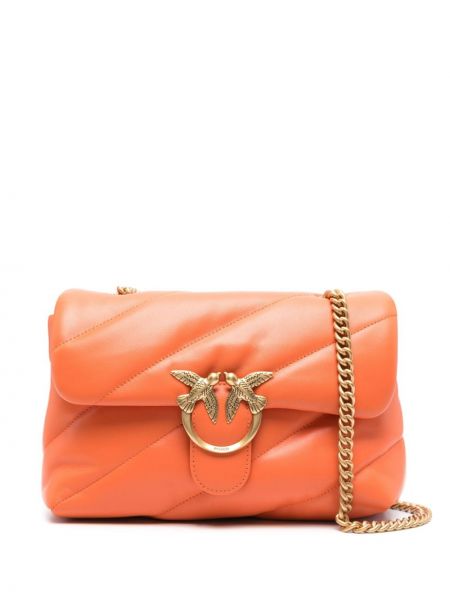Crossbody torbica Pinko oranžna