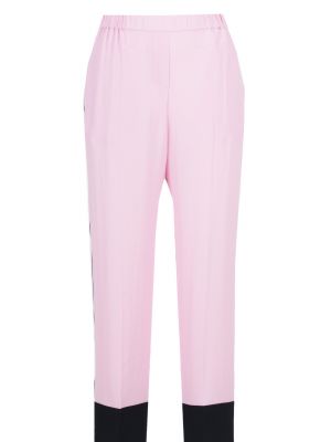 Розовые прямые брюки No.21
