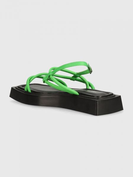 Sandale din piele Vagabond Shoemakers verde