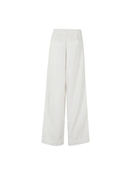 Pantalones anchos Essentiel Antwerp blanco