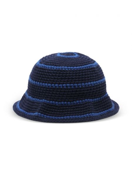 Dzianinowy kapelusz Our Legacy niebieski