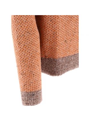Jersey de lana de alpaca de algodón Eckhaus Latta naranja