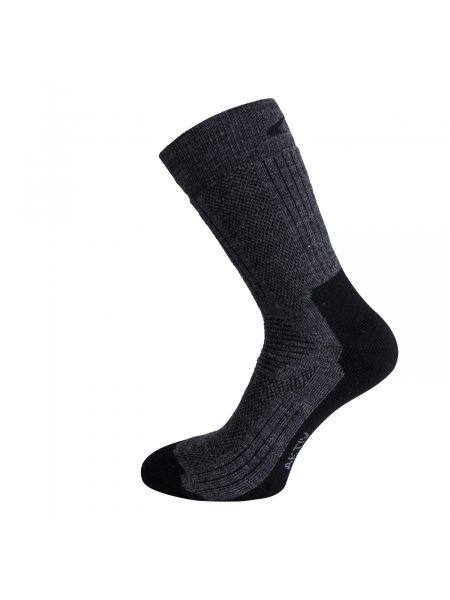 Меланжевые носки из шерсти мериноса Ulvang черные