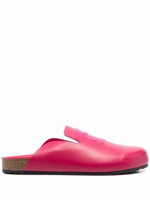 Sandali con stampa Etro rosa