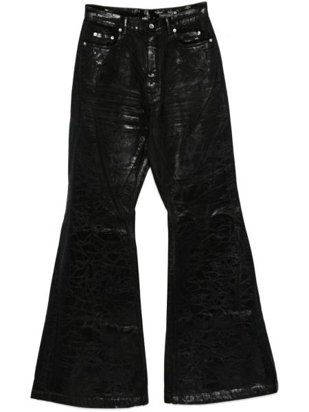 Flare jean pantolon Rick Owens Drkshdw siyah