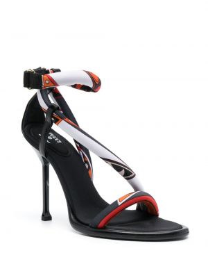 Sandale mit print Pucci schwarz