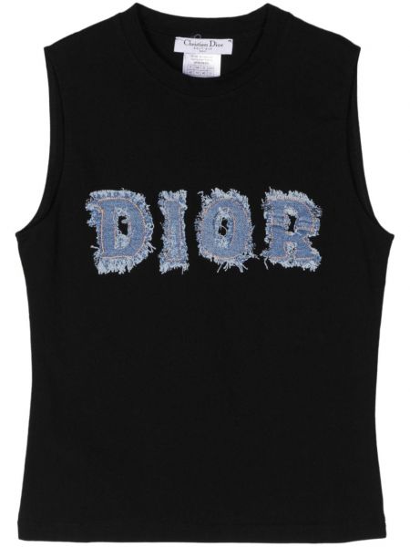 Top s printom Christian Dior Pre-owned