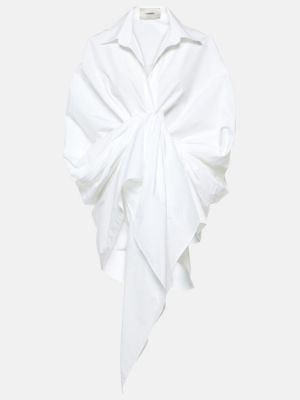 Bavlnená košeľa Coperni biela