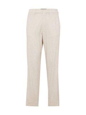 Chino hlače Abercrombie & Fitch bijela