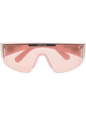 Sluneční brýle Moncler Eyewear růžové