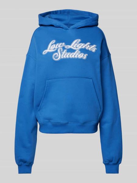 Bluza z kapturem Low Lights Studios niebieska