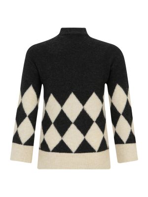 Pullover con perline Object Tall beige