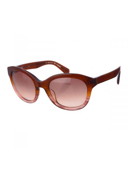 Okulary przeciwsłoneczne Jil Sander brązowe
