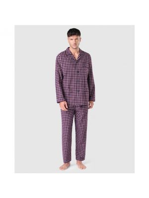 Pijama de franela de granate El Búho Nocturno