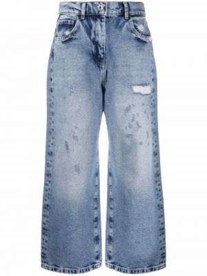 Distressed jeans Patrizia Pepe blau
