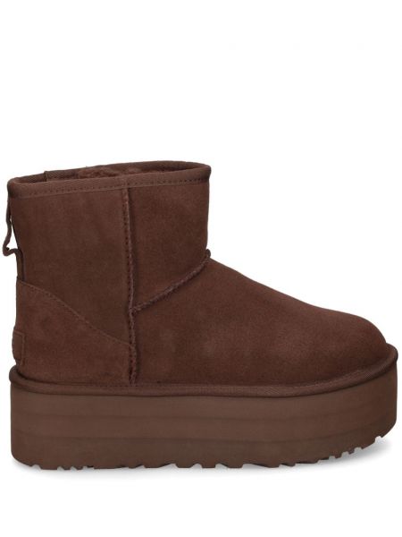 Klassiske støvletter med plateau Ugg brun