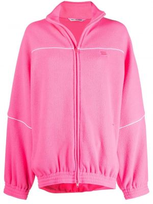 Zip brodert lang jakke Balenciaga rosa