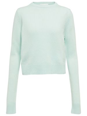 Kaschmir woll pullover Sportmax blau