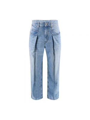 Straight jeans mit reißverschluss ausgestellt Isabel Marant blau