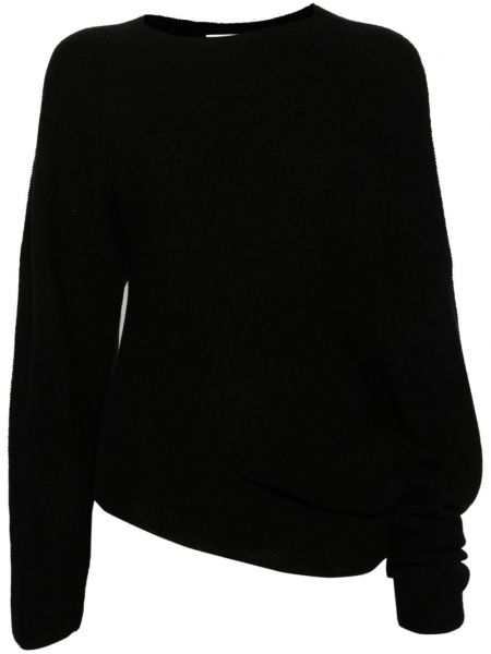 Асиметричен пуловер Christian Wijnants черно