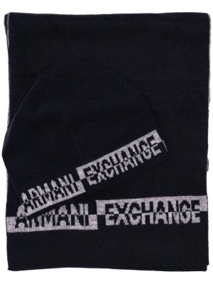 Echarpe en tricot Armani Exchange