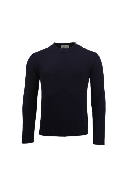 Шерстяной пуловер Wool & Co синий