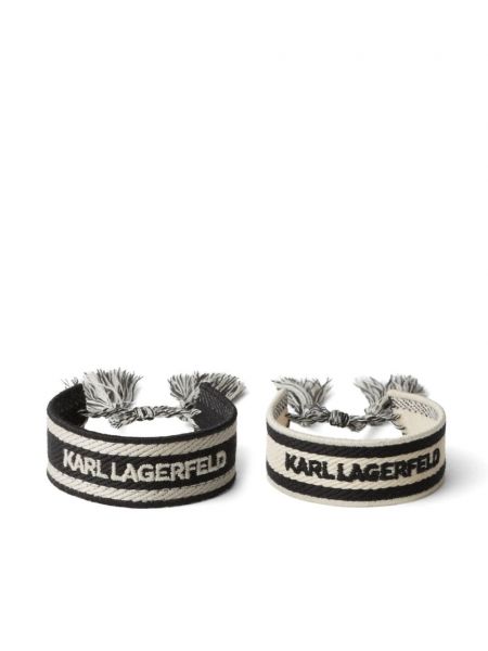 Bracelet brodé Karl Lagerfeld