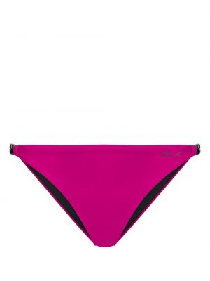 Bikini nyomtatás Karl Lagerfeld lila