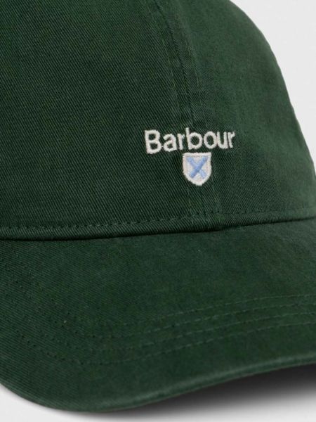 Bavlněná kšiltovka s aplikacemi Barbour