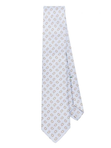 Cravată de mătase cu model paisley Borrelli