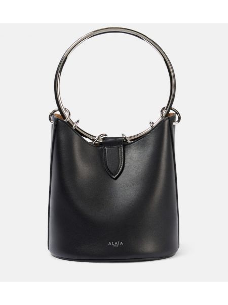 Leder ring Alaïa schwarz