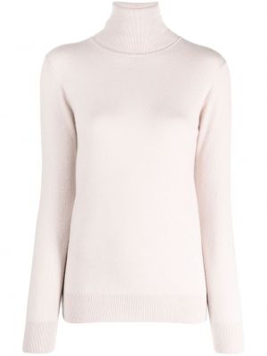 Sweter z kaszmiru Lorena Antoniazzi różowy