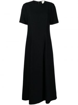 Bavlněné midi šaty Loulou Studio černé