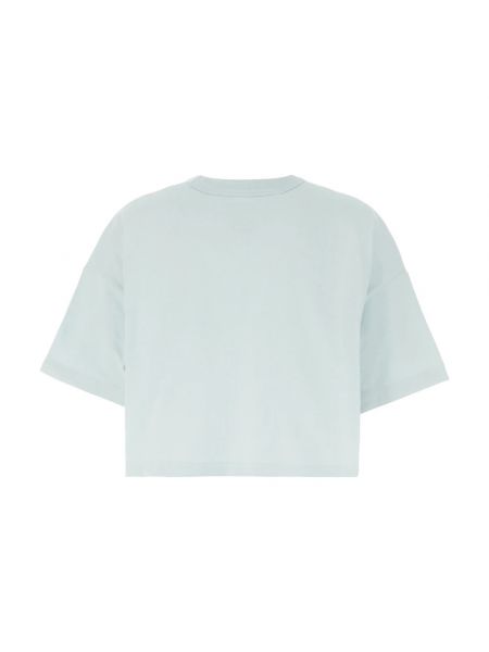 Camiseta de algodón Bottega Veneta azul