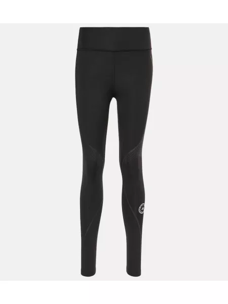 Leggingsit Adidas By Stella Mccartney musta