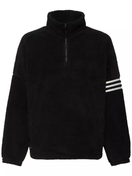 Fermuarlı sweatshirt Adidas Originals siyah